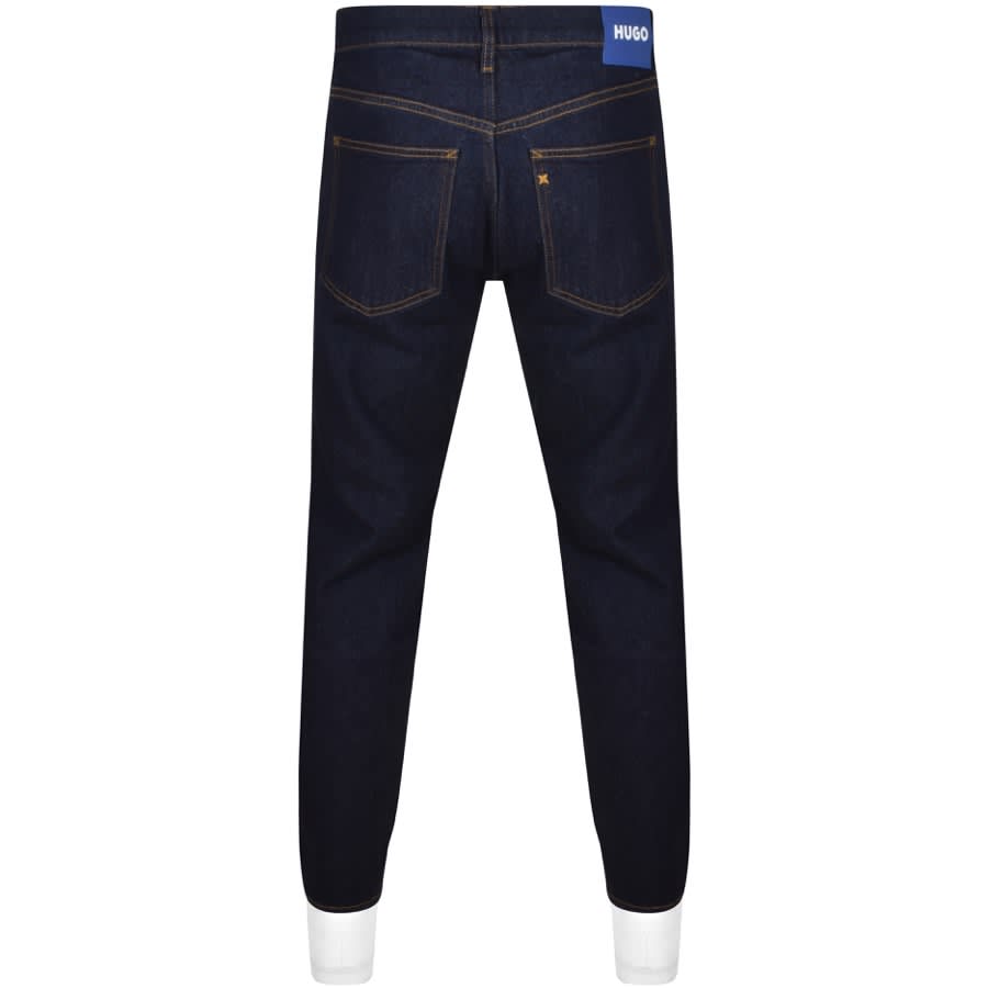 Hugo boss dark blue jeans top